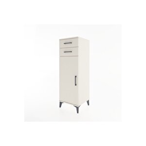 Hyperion Dolap 2 Raflı 2 Çekmeceli Tek Kapaklı 44x44x134 Aytaşı-aytaşı