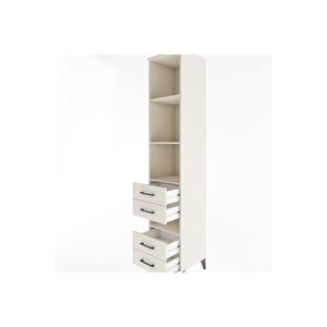 Hyperion Dolap 4 Raflı 4 Çekmeceli 44x44x221 Aytaşı-aytaşı