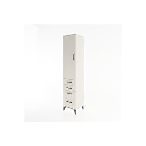 Hyperion Dolap 2 Raflı 4 Çekmeceli Tek Askılı 44x44x221 Aytaşı-aytaşı