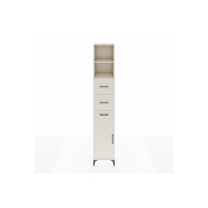 Hyperion Dolap 3 Raflı 3 Çekmeceli Tek Kapaklı 44x44x243 Aytaşı-aytaşı