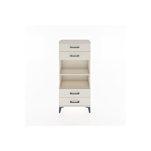 Hyperion Dolap 2 Raflı 4 Çekmeceli 60x44x134 Aytaşı-aytaşı