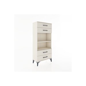 Hyperion Dolap 2 Raflı 4 Çekmeceli 60x44x134 Aytaşı-aytaşı