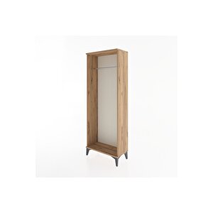 Arges Dolap Kapaklı Tek Askılı 60x30x163 Çam-çam