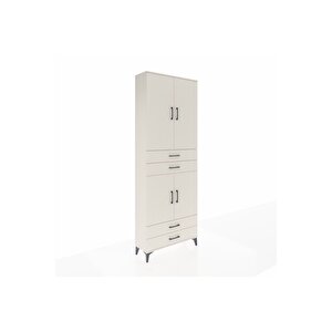 Arges Dolap 5 Raflı 4 Çekmeceli 4 Kapaklı 88x30x243 Aytaşı-aytaşı