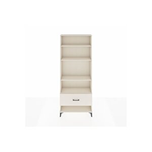 Arges Dolap 4 Raflı Tek Çekmeceli 88x30x221 Aytaşı-aytaşı