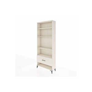 Arges Dolap 4 Raflı Tek Çekmeceli 88x30x221 Aytaşı-aytaşı