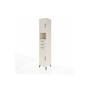 Hyperion Dolap 4 Raflı 3 Çekmeceli 2 Kapaklı 44x44x243 Aytaşı-aytaşı