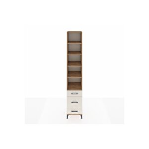 Hyperion Dolap 5 Raflı 3 Çekmeceli 44x44x243 Çam-aytaşı