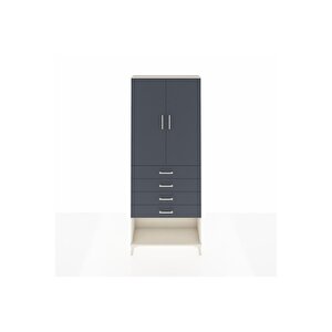 Arges Dolap 88x30x221 Aytaşı-antrasit