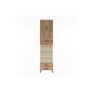 Hyperion Dolap 5 Raflı 3 Çekmeceli 2 Kapaklı 60x44x243 Aytaşı-çam