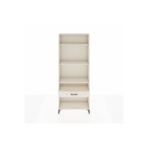 Arges Dolap 4 Raflı Tek Çekmeceli 88x30x221 Aytaşı-aytaşı