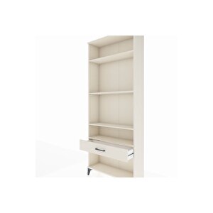 Arges Dolap 4 Raflı Tek Çekmeceli 88x30x221 Aytaşı-aytaşı