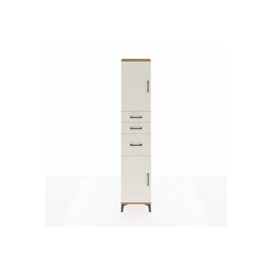 Arges Dolap 3 Raflı 3 Çekmeceli 2 Kapaklı 44x30x221 Çam-aytaşı