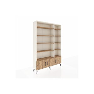 Arges Gardrop 10 Raflı 3 Kapaklı 132x30x195 Aytaşı-çam