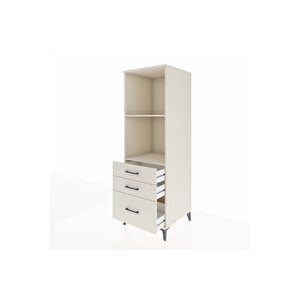 Kronos Dolap 2 Raflı 3 Çekmeceli 60x59x182 Aytaşı-aytaşı