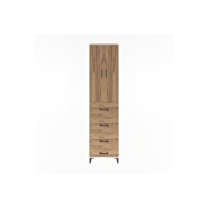 Hyperion Dolap 3 Raflı 4 Çekmeceli 2 Kapaklı 60x44x243 Aytaşı-çam