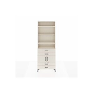 Arges Dolap 5 Raflı 4 Çekmeceli 2 Kapaklı 88x30x243 Aytaşı-aytaşı