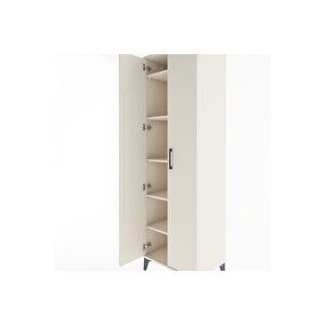 Hyperion Dolap 5 Raflı 2 Kapaklı 60x44x195 Aytaşı-aytaşı