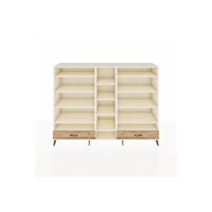 Hyperion Dolap 14 Raflı 2 Çekmeceli  220x44x163 Aytaşı-aytaşı/çam