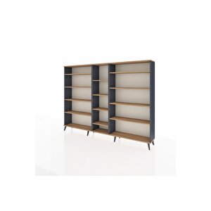 Arges Dolap 11 Raflı  220x30x163 Antrasit-çam