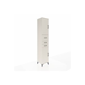 Hyperion Dolap 4 Raflı 3 Çekmeceli 2 Kapaklı 44x44x243 Aytaşı-aytaşı