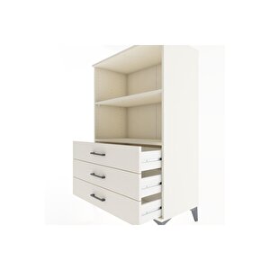 Hyperion Dolap 2 Raflı 3 Çekmeceli 88x44x134 Aytaşı-aytaşı