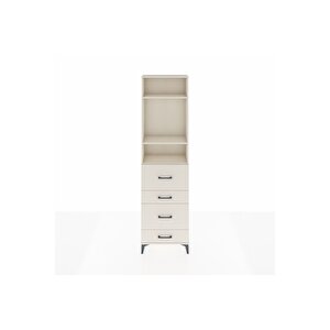 Arges Dolap 3 Raflı 4 Çekmeceli 60x30x221 Aytaşı-aytaşı