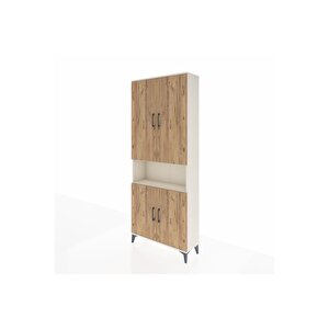Arges Dolap 5 Raflı 4 Kapaklı 88x30x221 Aytaşı-çam