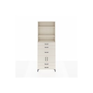 Arges Dolap 4 Raflı 5 Çekmeceli 2 Kapaklı 88x30x243 Aytaşı-aytaşı