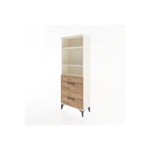 Arges Dolap 3 Raflı 2 Çekmeceli 60x30x163 Aytaşı-çam