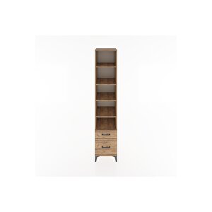 Hyperion Dolap 5 Raflı 2 Çekmeceli 44x44x221 Çam-çam