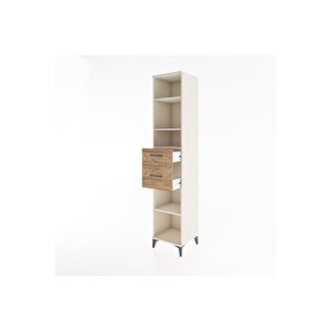 Hyperion Dolap 4 Raflı 2 Çekmeceli 44x44x221 Aytaşı-çam