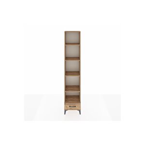 Arges Dolap 5 Raflı Tek Çekmeceli 44x30x221 Çam-çam