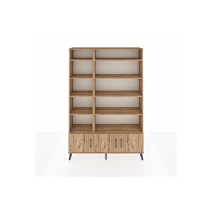 Arges Gardrop 10 Raflı 3 Kapaklı 132x30x195 Çam-çam