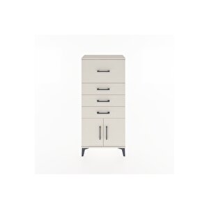 Hyperion Dolap 4 Çekmeceli 2 Kapaklı 60x44x134 Aytaşı-aytaşı