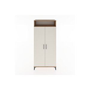 Hyperion Dolap 5 Raflı 2 Kapaklı 88x44x195 Çam-aytaşı