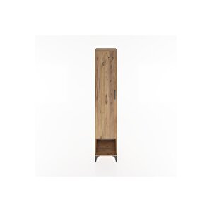 Hyperion Dolap 5 Raflı Tek Kapaklı 44x44x221 Çam-çam