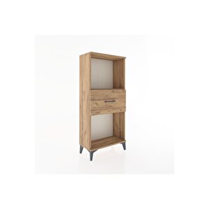 Hyperion Dolap Tek Raflı Tek Çekmeceli 60x44x134 Çam-çam