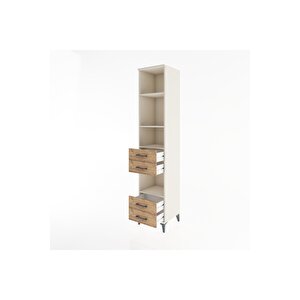 Hyperion Dolap 4 Raflı 4 Çekmeceli 44x44x221 Aytaşı-çam