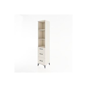 Hyperion Dolap 3 Raflı 3 Çekmeceli 44x44x221 Aytaşı-aytaşı
