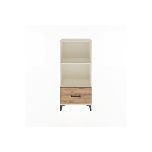 Arges Dolap Tek Raflı Tek Çekmeceli 60x30x134 Aytaşı-çam