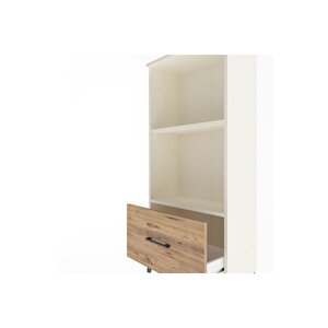 Arges Dolap Tek Raflı Tek Çekmeceli 60x30x134 Aytaşı-çam