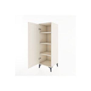 Hyperion Dolap 3 Raflı Tek Kapaklı 44x44x134 Aytaşı-aytaşı