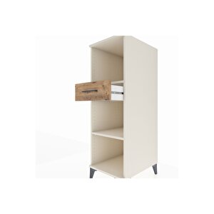 Kronos Dolap 2 Raflı Tek Çekmeceli 44x59x134 Aytaşı-çam