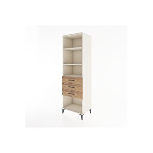 Hyperion Dolap 3 Raflı 3 Çekmeceli 60x44x195 Aytaşı-çam