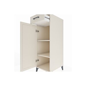 Kronos Dolap 2 Raflı Tek Çekmeceli Tek Kapaklı 44x59x134 Aytaşı-aytaşı