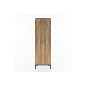 Hyperion Dolap 4 Raflı 60x44x182 Antrasit-çam