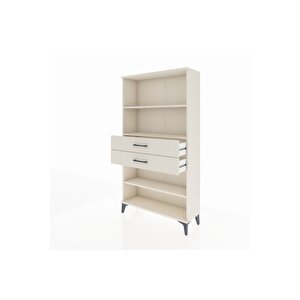 Arges Dolap 3 Raflı 2 Çekmeceli 88x30x163 Aytaşı-aytaşı