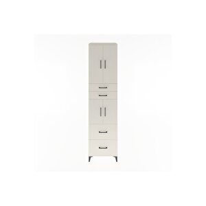 Hyperion Dolap 3 Raflı 4 Çekmeceli 4 Kapaklı 60x44x243 Aytaşı-aytaşı