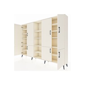 Arges Dolap 14 Raflı 8 Kapaklı 220x30x163 Aytaşı-aytaşı